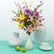 12 Pcs Artificial Spring Flowers – 17" Pastoral Tulips & Wildflowers for Easter Table Centerpiece & Home Decor